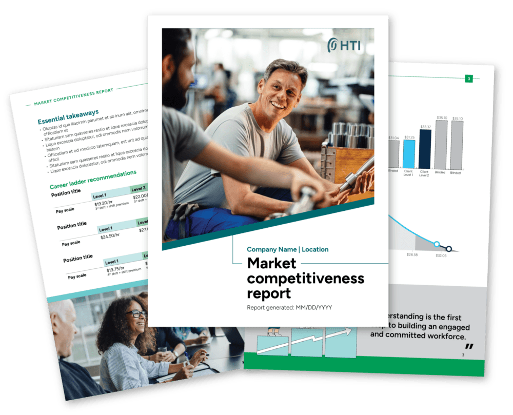 wage benchmarking mockup
