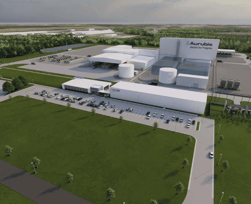 800x650 aurubis Richmond ga plant aerial view