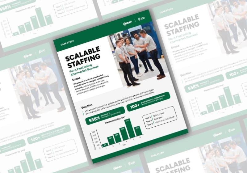 HTI and SMP (standard motor products) case study on scalable staffing