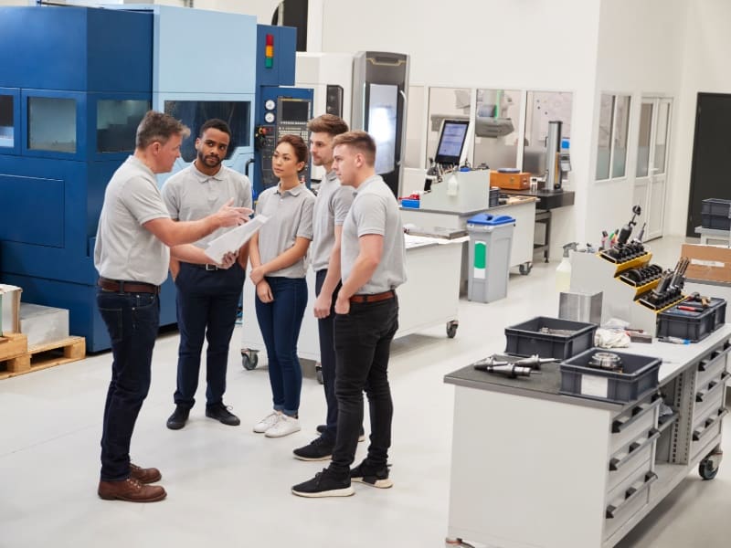 manufacturing team building